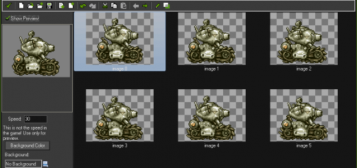 Edicion sprites Game Maker